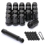 Acorn M12x1.5 Black Spline Lug Nuts - Set Of 20, 1.38" Long, Fit For Honda Ac.... Fixed Price $30.49.