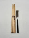 Two- Arlx 5a Drum Sticks One - Vic Firth Stick And 1 Wire. Fixed Price $8.88.