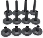 Pack Of 12 Black Cymbal Felts Sleeves, 3 Sizes Stand Sleeve,. Fixed Price $18.00.