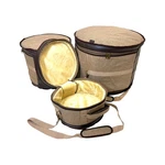 Barton Gsp Premium 3-piece Drum Bag Set, 13x9/16x16/22x14, Tawny Brown Oxford. Fixed Price $291.03.