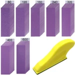 70 Pcs Hand Sander Kit, 3.5 X 1 Micro Finger Small Sa. Fixed Price $41.20.