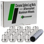 Dpaccessories Chrome M12x1.25 Lug Nuts For Aftermarket Wheels - Open End Spli.... Fixed Price $78.41.