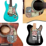 Custom Guitar Pickguard Sticker Skins Customise Your Own Guitar/bass 20 Options.. Fixed Price $15.99.