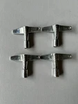 Ludwig Drum Key Set Of 4 Steel Silver Percussion Tuning Accessories For. Fixed Price $30.00.