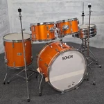 Used Vintage Sonor Champion 5pc Drum Set Metallic Orange W/hardware - Very Good. Fixed Price $2199.99.
