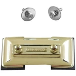 New - Ludwig Die Cast Snare Drum Butt Plate, Brass #p33b. Fixed Price $35.99.