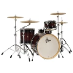 Gretsch Drums Catalina Maple 4pc Shell Pack W/22" Kick - Satin Deep Cherry Burst. Fixed Price $749.99.