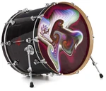 Vinyl Skin Decal Wrap Fits 22" Bass Kick Drum - Racer. Fixed Price $39.97.