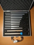 Chakra Tuning Fork Set - 10 Aluminum Forks For Sound Healing & Meditation. Fixed Price $40.00.