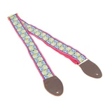 Souldier 2" Guitar Strap - Wilco Signature "owls" Blue And Gold On Pink. Fixed Price $50.00.