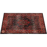 Drumnbase Vintage Persian Style Stage Rug Black Red 4.26 X 3 Ft.. Fixed Price $74.99.