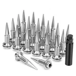 Ksp 24pcs Chrome Pointy Oe Flange Spike Lug Nut For Toyota Tacoma 4runner Tundra. Fixed Price $99.99.