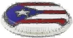Remo 12.5" Skyndeep Tucked Conga Head With Puerto Rican Flag Graphic. Fixed Price $109.00.