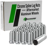 Chrome Lug Nuts 2022-2026 Ford Bronco Raptor Aftermarket Wheels. Fixed Price $66.00.