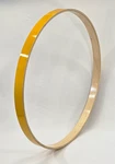 Pearl 22" Birch Wood Bass Drum Hoop, Harvest Fade (orange) Lacquer Finish. Fixed Price $39.99.
