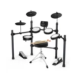 Aijoy Electric Drum Set With Quiet Mesh Pads, 5 Drums, 3 Cymbals, Dual-zone S.... Fixed Price $331.08.