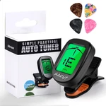 Aarvi Clip On Guitar Tuner For All Instruments, Acoustic/electric Guitar, Ukulel. Fixed Price $16.95.