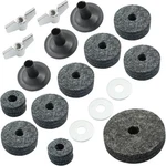 Piutouyar 18 Pcs Grey Cymbal Replacement Accessories Set, Stand. Fixed Price $11.63.