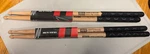 2 Pair 5a Maple Wood Drumsticks Tear Drop Stick Muso American Hickory. Fixed Price $15.00.