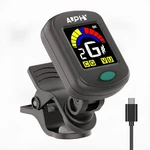 Auphy Rechargeable Guitar Tuner Clip-on Tuner, Hd Colour Screen - With Guitar.... Fixed Price $19.40.