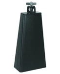 Percussion Plus Black 7 1/2in. Cowbell. Fixed Price $14.99.