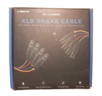 Xlr Snake Cable Color-coded 3ft. 4-channel Male To Female Patch. Fixed Price $38.00.