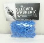 New 20 50 100 Light Blue Nylon Sleeved Tension Rod Washers Hendrix Drums Hoop. Fixed Price $26.99.
