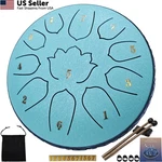 Lonchan Steel Tongue Drum 11 Notes 6 Inches, Rain For Inch, Malachite. Fixed Price $33.66.