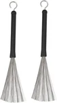 Jiayouy 1 Pair Drum Wire Brushes Sticks Percussion Retractable Brush.... Fixed Price $13.99.