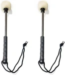 2pcs Marching Bass Drum Mallets Timpani Percussion Mallet Felt Sticks Wi. Fixed Price $13.40.