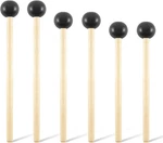 6 Pcs Xylophone Mallets Drum Mallets, With Rubber Head And Handle Percussion Mal. Fixed Price $13.99.