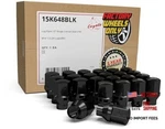 24 Pcs M14x1.5 14x1.5 Thread Et Oem Style Lug Qty Black Factory. Fixed Price $62.65.