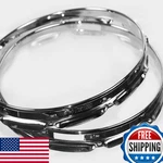 Dw Dwsmch14cr2 Pair Of Chrome 14/10 Truehoops Bands. Fixed Price $172.48.