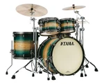 Tama Starclassic Maple Exotix 4-pc Shell Pack - Emerald Pacific Walnut Burst. Fixed Price $4299.99.