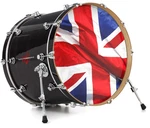 Vinyl Decal Skin For 26" Bass Kick Drum Heads Union Jack 01. Fixed Price $47.95.
