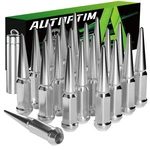 1/2-20 Wheel Spike Lug Nuts 20 Pcs Chrome, 4.4" Tall Acorn With 1 So.... Fixed Price $70.32.