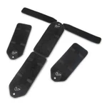 Gruv Gear Nm-blk-dbl Nanomat Drum Mat, Double Pedal Black. Fixed Price $89.99.
