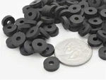 Shkiby 100 Pack 1/4" X 5/8" Epdm Rubber Washer, Neoprene Flat 0.25 Inches. Fixed Price $11.37.