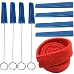Piano Tuning Mute Kit Wool Felt Mutes Temperament Strip Rubber Set. Fixed Price $11.91.