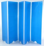 Sound Shields Vds-5-k 5.5 Foot Tall 10 Wide 4 Section Acrylic Shield System. Fixed Price $279.00.