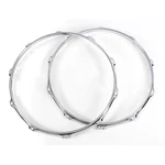 Dw 10 Lug True Hoop Batter And Snare Side Pair 14 In. Chrome. Fixed Price $114.99.
