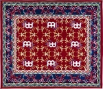 Drum Rug Mat (63 X 55) Tightly Woven Durable Carpet Fabric For Spurs And Stands. Fixed Price $212.58.