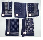 Vintage Navy Blue Bandana - You Pick Style, Fast Color. Fixed Price $27.99.