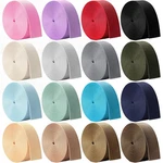 Wholelovein 16 Rolls 1 Inch Wide Heavy Cotton Webbing Strap 3.3 Yard Color.... Fixed Price $38.30.