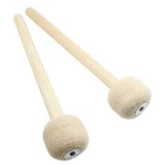 Murtenze 2pack 12.8" Bass Drum Mallet Stick Wool Felt Head Mallets. Fixed Price $16.16.
