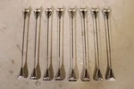 Slingerland Single Tension Rods And Claws 8pk Vintage 1960's. Fixed Price $119.99.