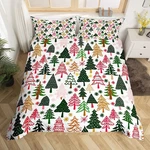 Manfei Christmas Tree Duvet Cover Queen Size,cartoon Geometric Pattern Comfor.... Fixed Price $29.09.