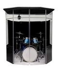Clearsonic Ipb Drum Shield Kit With Lid, 6 X 7 6.5 Ft. Fixed Price $2495.99.