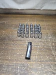 Set Of 24 Lug Nuts 1/2"-20 Chrome Mag Wheel Nut .75 Shank 1/2-20rh W/ Socket Adp. Fixed Price $29.00.