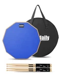 Growdaily Drum Practice Pad For Drumming And Sticks 12 In,sided With.... Fixed Price $34.41.